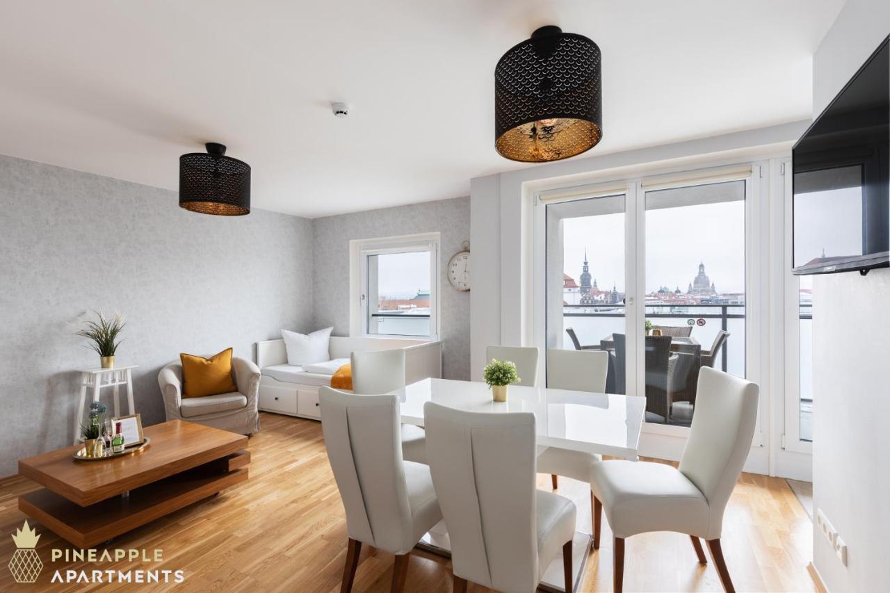 Pineapple Apartments Dresden Zwinger V - 78 Qm - 1X Free Parking Bagian luar foto